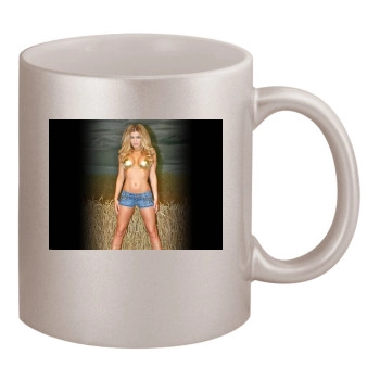 Carmen Electra 11oz Metallic Silver Mug