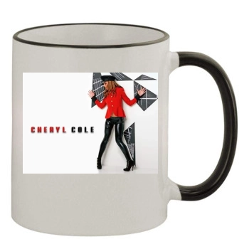 Cheryl Cole 11oz Colored Rim & Handle Mug