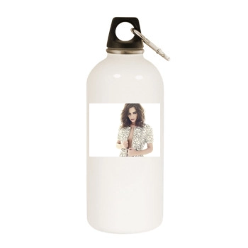 Cheryl Cole White Water Bottle With Carabiner