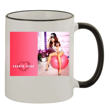 Cheryl Cole 11oz Colored Rim & Handle Mug