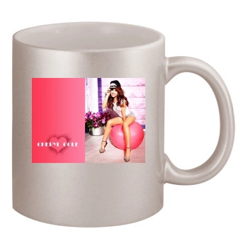 Cheryl Cole 11oz Metallic Silver Mug