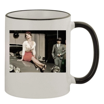 Cheryl Cole 11oz Colored Rim & Handle Mug