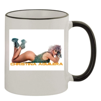 Christina Aguilera 11oz Colored Rim & Handle Mug