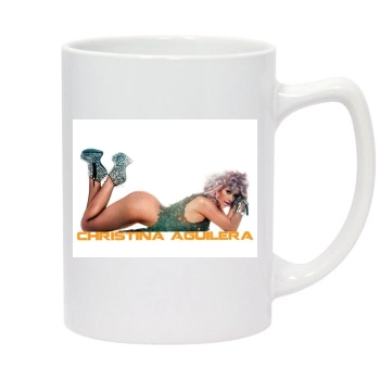 Christina Aguilera 14oz White Statesman Mug