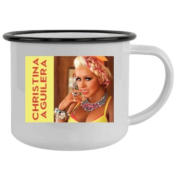 Christina Aguilera Camping Mug