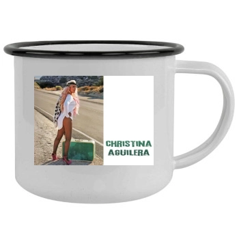 Christina Aguilera Camping Mug