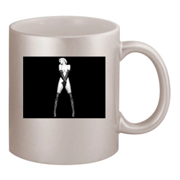 Christina Aguilera 11oz Metallic Silver Mug