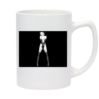 Christina Aguilera 14oz White Statesman Mug