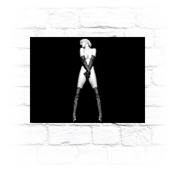 Christina Aguilera Metal Wall Art