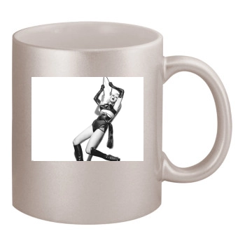 Christina Aguilera 11oz Metallic Silver Mug