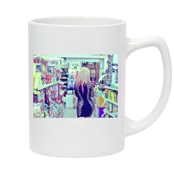 Christina Aguilera 14oz White Statesman Mug