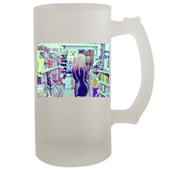 Christina Aguilera 16oz Frosted Beer Stein