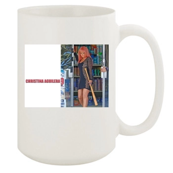 Christina Aguilera 15oz White Mug