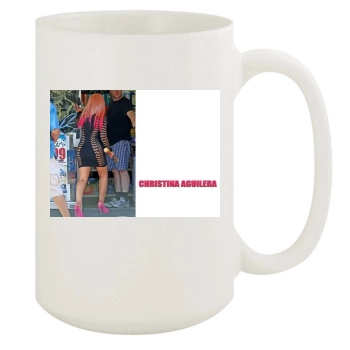 Christina Aguilera 15oz White Mug