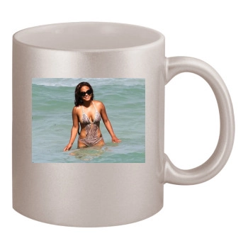 Christina Milian 11oz Metallic Silver Mug