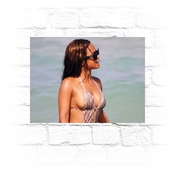 Christina Milian Metal Wall Art