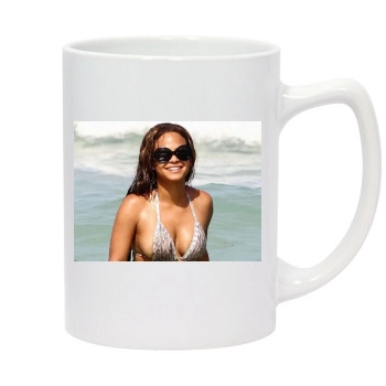 Christina Milian 14oz White Statesman Mug