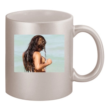 Christina Milian 11oz Metallic Silver Mug