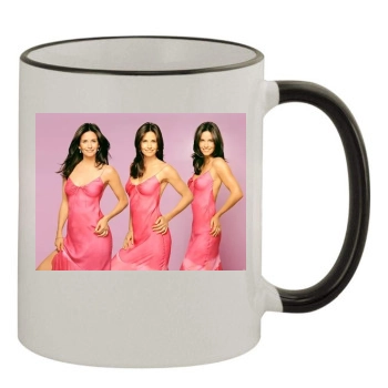 Courteney Cox 11oz Colored Rim & Handle Mug