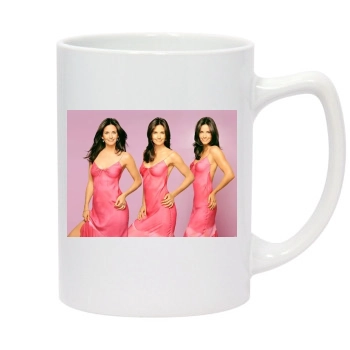 Courteney Cox 14oz White Statesman Mug