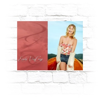 Emily VanCamp Metal Wall Art