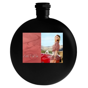 Emily VanCamp Round Flask