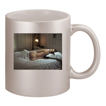 Eva Longoria 11oz Metallic Silver Mug