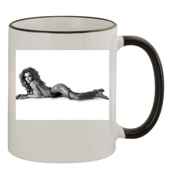 Eva Longoria 11oz Colored Rim & Handle Mug