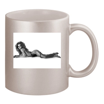 Eva Longoria 11oz Metallic Silver Mug