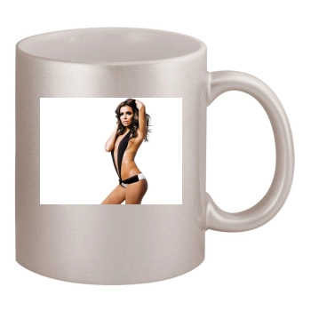 Eva Longoria 11oz Metallic Silver Mug