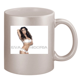 Eva Longoria 11oz Metallic Silver Mug