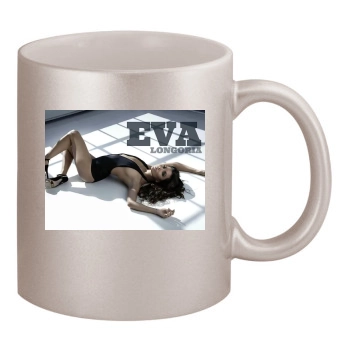 Eva Longoria 11oz Metallic Silver Mug