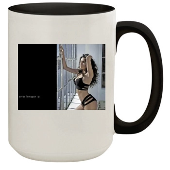 Eva Longoria 15oz Colored Inner & Handle Mug