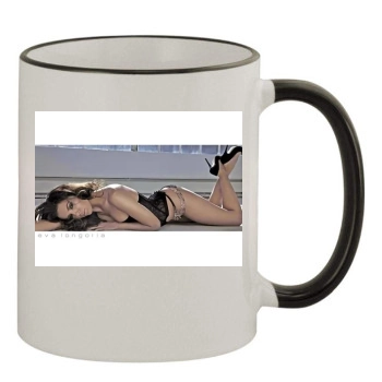 Eva Longoria 11oz Colored Rim & Handle Mug