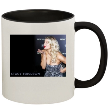 Fergie 11oz Colored Inner & Handle Mug