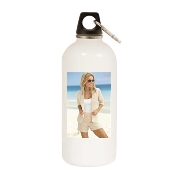 Geri Halliwell White Water Bottle With Carabiner