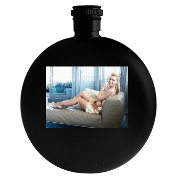 Jaime Pressly Round Flask