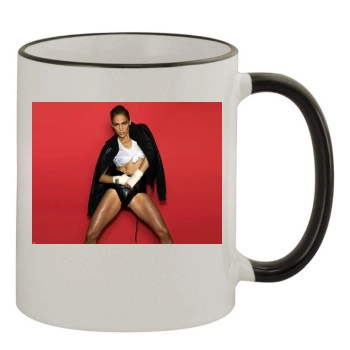 Jennifer Lopez 11oz Colored Rim & Handle Mug