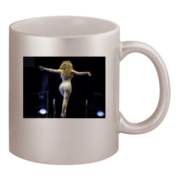 Jennifer Lopez 11oz Metallic Silver Mug