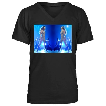 Jennifer Lopez Men's V-Neck T-Shirt