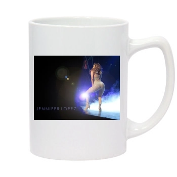 Jennifer Lopez 14oz White Statesman Mug