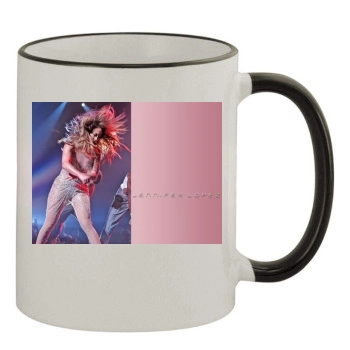 Jennifer Lopez 11oz Colored Rim & Handle Mug