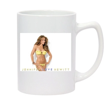 Jennifer Love Hewitt 14oz White Statesman Mug