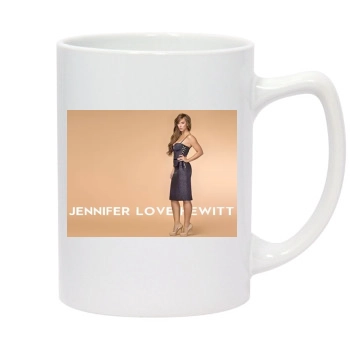 Jennifer Love Hewitt 14oz White Statesman Mug