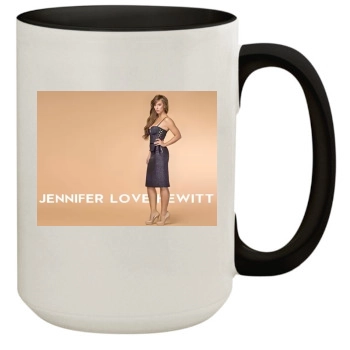 Jennifer Love Hewitt 15oz Colored Inner & Handle Mug