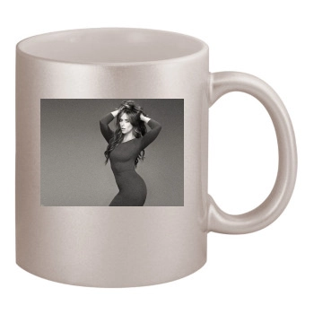 Jennifer Love Hewitt 11oz Metallic Silver Mug