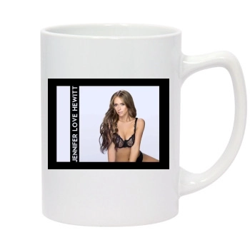 Jennifer Love Hewitt 14oz White Statesman Mug