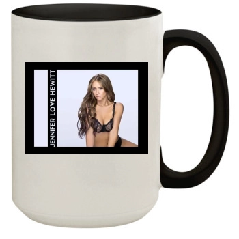 Jennifer Love Hewitt 15oz Colored Inner & Handle Mug