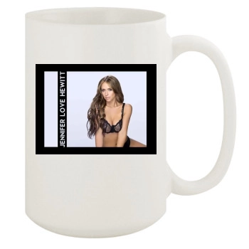 Jennifer Love Hewitt 15oz White Mug