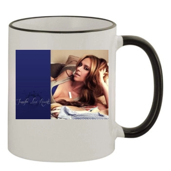 Jennifer Love Hewitt 11oz Colored Rim & Handle Mug